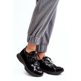 Zazoo Women's Leather Lacquered Sports Shoes | Shoptok.si