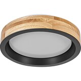 Osram LED prigušiva plafonska svetiljka MARIANO LED/16W/230V prečnik 31 cm hrast/crna Cene