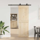 Pribor za klizna vrata 152,5 cm čelični crni | Eponuda.com
