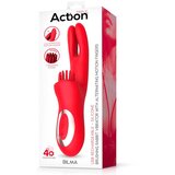 Action Bilma Brushing Rabbit Vibe with Alternating Motion Fingers Red | shoptok.hr