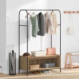  Stalak za odjeću Smeđi hrast 100 x 44 x 160 cm | Eponuda.com