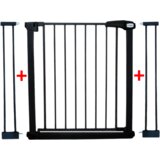  Zaštitna ograda za djecu S2 crna 79-105 cm | shoptok.hr