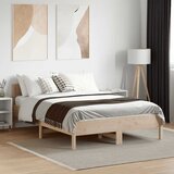  Okvir kreveta bez madraca 135 x 190 cm od masivne borovine | shoptok.hr