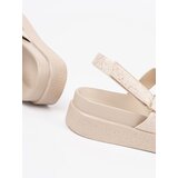 GOODIN Classic platform sandals beige | Shoptok.si