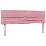  Krevet s oprugama i madracem ružičasti 160x210 cm baršunasti | shoptok.hr