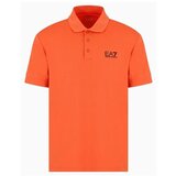 Ea7 Emporio Armani Majice s kratkimi rokavi 8NPF14 PJVQZ Oranžna Cene
