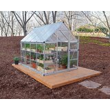 PALRAM Rastlinjak Palram Hybrid (d 370 x š 185 x v 208 cm, srebrna) | Shoptok.si