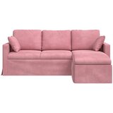 SOFA Ružičasta 198 x 134 x 80 cm Baršun | shoptok.hr