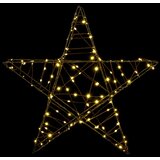  3D božićna zvijezda 120 LED lampica Topla bijela | shoptok.hr