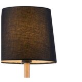  stona lampa crna-drvo 1xE14 just light | Eponuda.com
