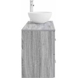  Set namještaja za kupaonicu 2 kom. Siva Sonoma 49,5 x 41 x 80 cm | Shoptok.si