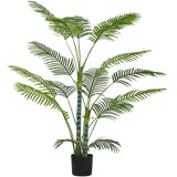 HOMCOM umetna palma plastika, cement 20D x 20Š x 175V cm zelena, (5000242199) Cene