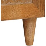 vidaXL TV omarica Svetlo rjava 105 x 33 x 46 cm trden mangov les | Shoptok.si