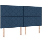  Krevet od pjene s madracem i LED-om Plava 180 x 200 cm Tkanina | shoptok.hr