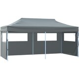 vidaXL zložljiv pop-up vrtni šotor s stranicami 3x6 m antraciten | Shoptok.si