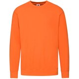 Fruit Of The Loom Orange Men's Sweatshirt Lightweight Set-in-Sweat Sweat Cijene