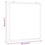  magnetna tabla 40x40x1,7 cm aluminij, (21413976) | Shoptok.si