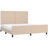  Okvir za krevet s uzglavljem cappuccina 180x200 cm umjetne koža | Eponuda.com