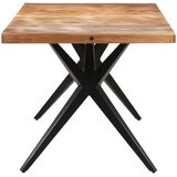  Blagovaonski stol 160 x 80 x 76 cm od masivnog bagremovog drva | shoptok.hr