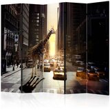  Paravan u 5 dijelova - Giraffe in the Big City II [Room Dividers] 225x172 | shoptok.hr