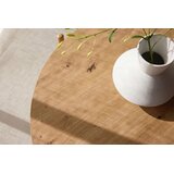 Venture Home Rubbo klub stolić ⌀80 cm, prirodna boja drva Slike