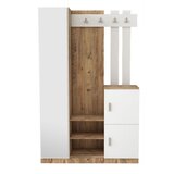 Hanah home DD7 - AW Atlantic Pine White Hall Stand OŠTEĆENO Cene