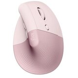 Logitech Miška Lift Vertical Ergonomic, roza | Shoptok.si