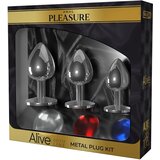 Alive Pleasure Set metalnih analnih plagova Cene