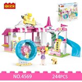  Cogo kockice-girls kolekcija: kamp za kućne ljubimce. 244 delova. ( 93393 ) | Eponuda.com