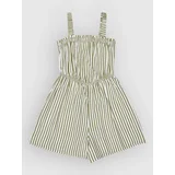Playa Baby Prtd Kids Jumpsuit oil green vert mda stripe