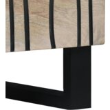  Noćni ormarići s ladicama Bijela i crna 50 x 33 x 60 cm | shoptok.hr