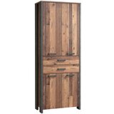 MID.YOU ARHIVSKA OMARA rjava, temno siva | Shoptok.si