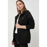 G-star Raw Bluza ženska, črna barva, s kapuco