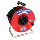 Commel (c0925) produžni kabl sa motalicom 280mm 25m crvena Cene