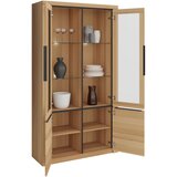 Livetastic VITRINA, v celoti masivno bukev barve bukve | Shoptok.si
