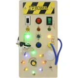 LED Busy Board aktivna igračka 10m+ 1 kom
