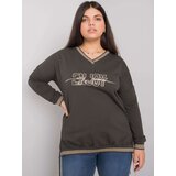 RELEVANCE Blouse-RV-BZ-7157.87P-dark khaki | Shoptok.si