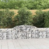  Lučne gabionske košare 9 kom 300x30x60/80 cm pocinčano željezo | shoptok.hr