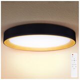 Brilagi - LED prigušiva plafonska svetiljka LARIOS LED/72W/230V crna prečnik 59 cm + daljinski upravljač | Eponuda.com