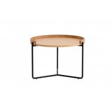 Hanah home Mandy set klub stolića, 2 dijela, 80x51x80 i 60x41x60 cm, Smeđa | Eponuda.ba