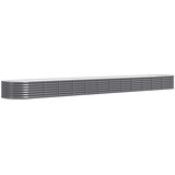  Povišena vrtna gredica od pocinčanog čelika 512x80x36 cm antracit | shoptok.hr