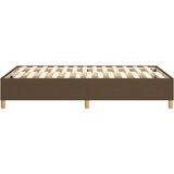  Za krevet s oprugama tamnosmeđi 120x200 cm od tkanine | shoptok.hr