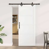 Klizna vrata ORKDAL Bijela 83 x 202 cm Masivna borovina | shoptok.hr