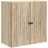 vidaXL Omara za steno Sonoma hrast 59 x 31 x 60 cm Inženirski les, (5000246688) Cene