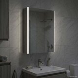  Kupaonski ormar s ogledalom Siva Sonoma 53,5 x 15,5 x 70 cm | shoptok.hr