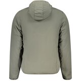 MIlitary Academy muška jakna s kapuljačom s vezom orla i trobojnim grbom maslinasta | shoptok.hr