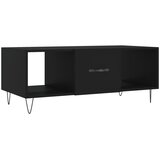 Stolić za kavu crni 102 x 50 x 40 cm od konstruiranog drva | shoptok.hr