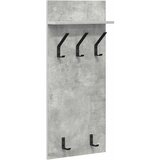  Vješalica za kapute na zidu Zidne Betonski sivi 40 x 10 x 90 cm | shoptok.hr