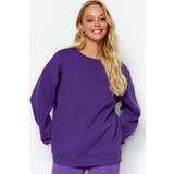 Trendyol Sweatshirt - Purple - Oversize Cijene