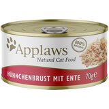 Applaws Ekonomično pakiranje u juhi 24 x 70 g - Piletina s pačetinom | shoptok.hr